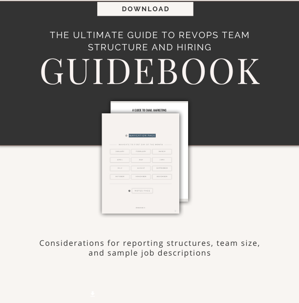 Creating a high performance Revenue Operations team by Lean Layer